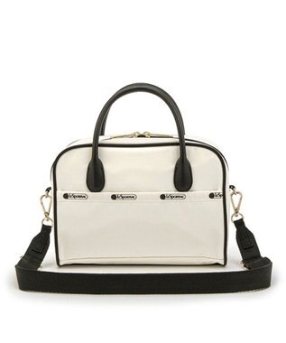 LeSportsac SQUARE TH CROSSBODY/アップタウンサンドバー/ブラック アップタウンサンドバー/ブラック