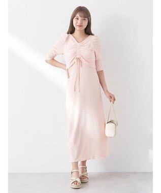 earth music&ecology やわらかカットソーレイヤード見えワンピース