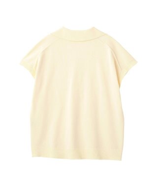 AMERICAN HOLIC フレンチスリーブスキッパールーズニットプルオーバー Yellow