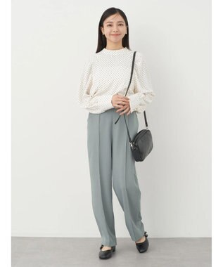 earth music&ecology ２ｗａｙピンタックテーパードパンツ Mint