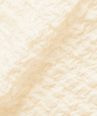 23区 L 【GOLD LABEL】シュリンクレース スカート ベージュ系