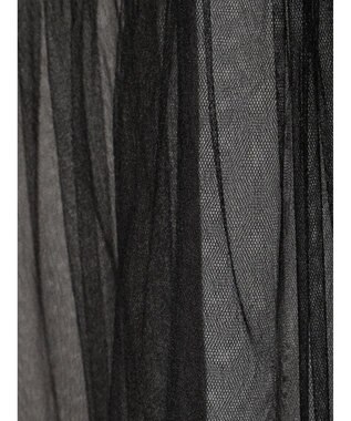 Green Parks リバーシブルチュールビスチェ Black