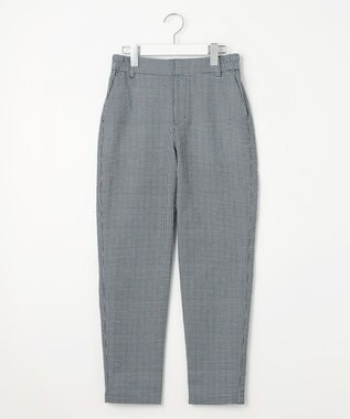 23区GOLF 【WOMEN】【撥水・ストレッチ】サッカー アンクルパンツ ネイビー系3