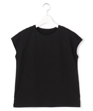 23区 【先行予約】ハイエンド フレンチスリーブ Tシャツ ブラック系