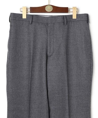 J.PRESS MEN 【ストレッチ / 洗える】トリートメントウール フランネル スラックス ライトグレー系