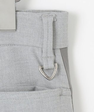 23区GOLF 【MEN】【ストレッチ】サイドライン入りストレートパンツ ライトグレー系