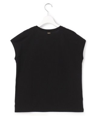 23区 【先行予約】ハイエンド フレンチスリーブ Tシャツ ブラック系