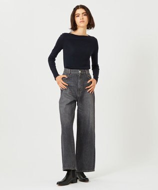 BEIGE， FORD / ボートネックトップス Navy