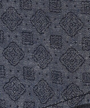 JOSEPH ABBOUD 【オーガニックコットン】ダンガリープリント シャツ ネイビー系5