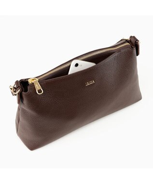 IBIZA アクセソリオ　牛革　ショルダーバッグ 黒