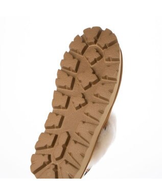 MODE ET JACOMO <carino>本革ムートンサボ キャメル