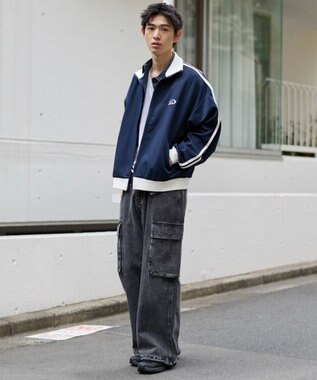 WEGO ライントラックジャケット ネイビー