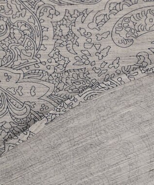 JOSEPH ABBOUD MOUNTAIN 【SPACE／UNISEX】オーバーペイズリー シャツ グレー系6