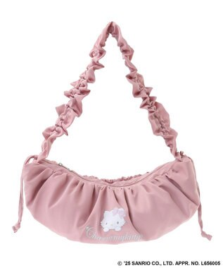 Green Parks チャーミーキティ／ラメロゴショルダーバッグ Pink