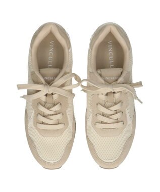 Bridget Birkin 【VINCULUM】スエードコンビ レースアップスニーカー アイボリーコンビ