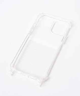 WEGO ストラップホール付きクリアiphoneケース 柄8