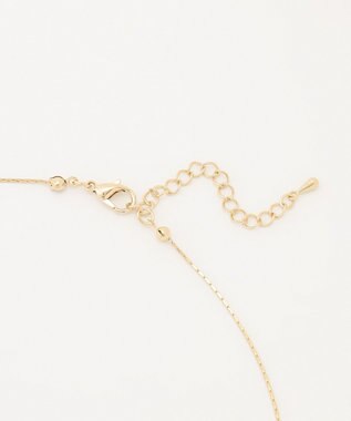 ANY サークルリングネックレス ブラウン