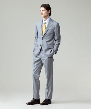 J.PRESS MEN 【WEB・一部店舗限定】プレーン スーツ ライトグレー系