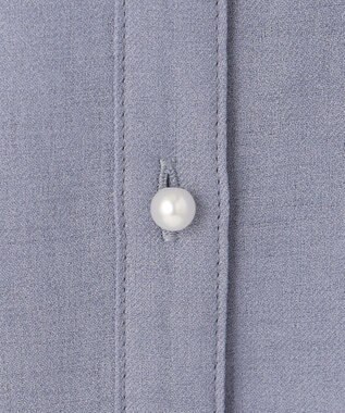 ANY SIS 【美人百花6月号掲載】スムージーポリエステル ブラウス ライトブルー