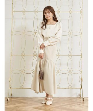 earth music&ecology ２ｗａｙストラップブラウス Off White