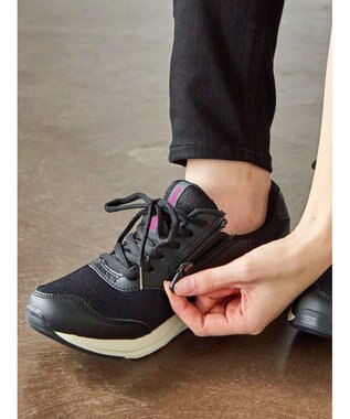 ASICS WALKING ゲルファンウォーカー W054 3E相当 ブラック系