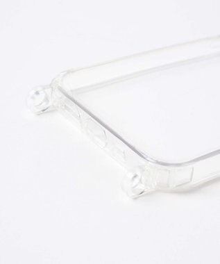 WEGO ストラップホール付きクリアiphoneケース 柄8