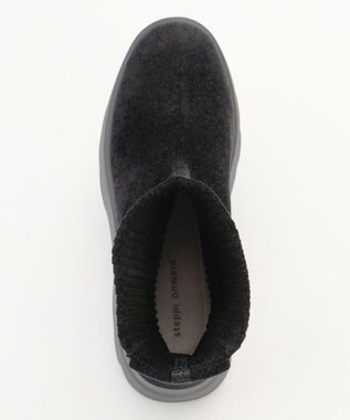 steppi 【VERY掲載 / 撥水 / 洗える】厚底 ウォームブーツ ブラック