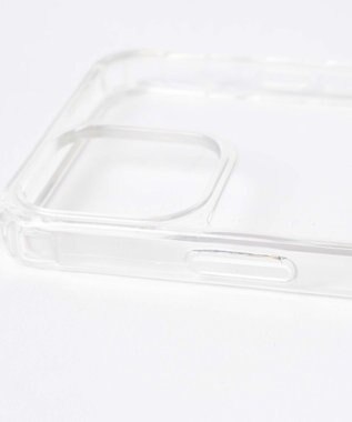 WEGO ストラップホール付きクリアiphoneケース 柄8