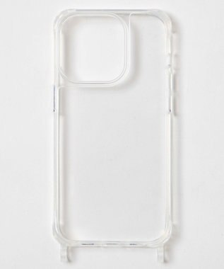 WEGO ストラップホール付きクリアiphoneケース 柄8