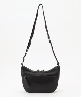 Y'SACCS イタリアンシープ　マルチポーチ付き　ホーボーバッグ ブラック