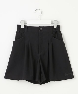 23区GOLF 着用動画あり【辻梨恵プロ着用】機能に優れた新素材「AIR TOOL」キュロットショーツ ブラック系