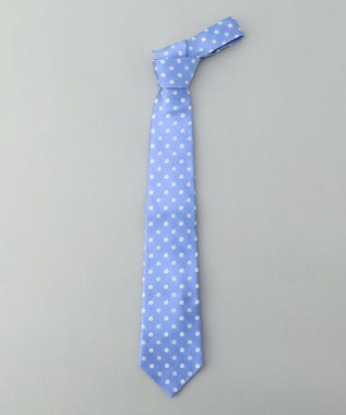 GOTAIRIKU GOTAIRIKU別注【日本製】シルク ネクタイ_小紋柄 サックスブルー系8