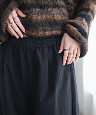 WEGO イージーカーブパンツ ブラック