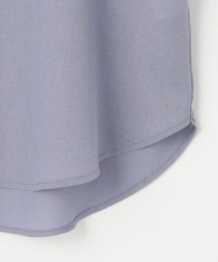 ANY SIS 【美人百花6月号掲載】スムージーポリエステル ブラウス ライトブルー