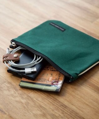 YUSHI ARLE - POUCH 帆布ポーチ