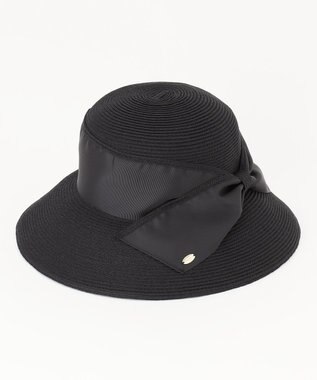 TOCCA 【サイズ調整可】WIDE BRIM BRAIDHAT 帽子 ブラック系
