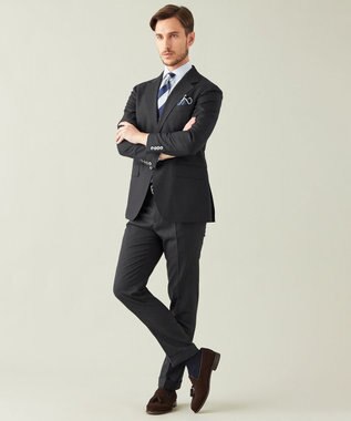 GOTAIRIKU 【AIRY MOVE / セットアップ対応】ウォッシャブルウールトロピカル セットアップパンツ グレー系