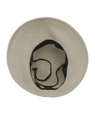 MOONBAT 【遮光98%以上/UPF50＋/UVカット】洗えるペーパーブレード前後差クロッシェ 手洗いOK/サイズ調整可能/抗菌防臭加工 ブラック