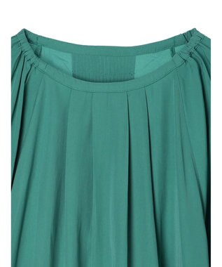 CRAFT STANDARD BOUTIQUE ピンタックホイップスリーブブラウス Green