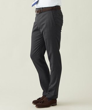 GOTAIRIKU 【AIRY MOVE / セットアップ対応】ウォッシャブルウールトロピカル セットアップパンツ グレー系