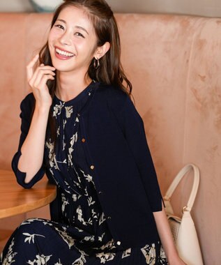 ANY SIS S 【アイスタッチ】ハーフスリーブ カーディガン