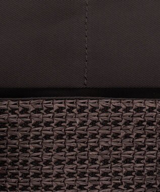 russet ナイロンラフィア2WAYトートバッグ(CE-1711) D.Brown