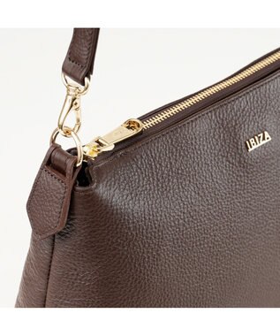 IBIZA アクセソリオ　牛革　ショルダーバッグ 黒