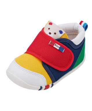 MIKI HOUSE HOT BISCUITS 【11.5-13.5cm】 ファーストベビーシューズ マルチカラー