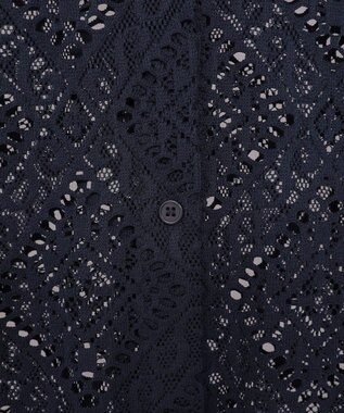 AMERICAN HOLIC レース長袖シャツ Navy