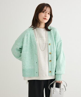 Green Parks ＭＩＸニットカーディガン Green