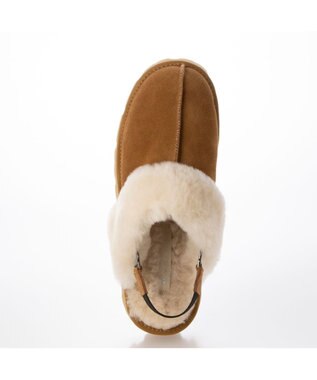 MODE ET JACOMO <carino>本革ムートンサボ キャメル