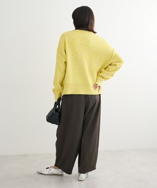 Green Parks ＭＩＸニットカーディガン Yellow