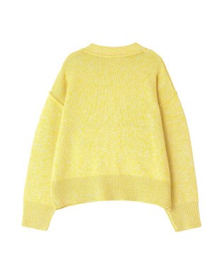 Green Parks ＭＩＸニットカーディガン Yellow