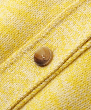 Green Parks ＭＩＸニットカーディガン Yellow